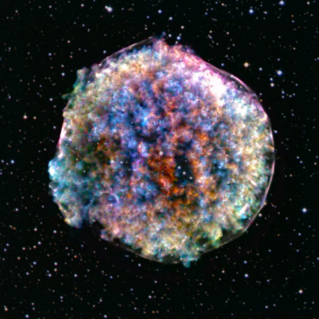 ဒီ ကြယ်အပိုင်းအစ ကြီးဟာ ဆူပါနိုဗာ ပေါက်ကွဲမှုကြီးကနေ လွင့်စင်ပြီး ထွက်လာတာ ဖြစ်ပါတယ်