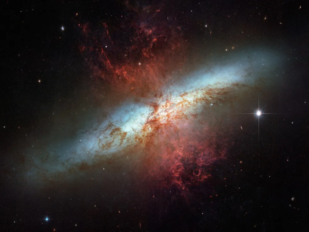 Cigar Galaxy or Messier 82