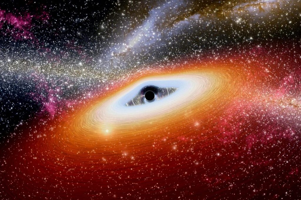 Black Hole တွေရဲ့ ပတ်ခြာလည်မှာ အလွန်ပူပြင်းတဲ့ ဓါတ်ငွေ့ ဝဲဂယက်ကြီး ရှိနေပါတယ်