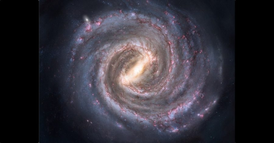 မစ်ကီးဝေး ဂလက်ဆီရဲ့ ဗဟိုမှာ နေအစင်း ၄ သန်းလောက် ဒြပ်ထုပမာဏရှိတဲ့ black hole ကြီး တစ်ခု ရှိပါတယ်