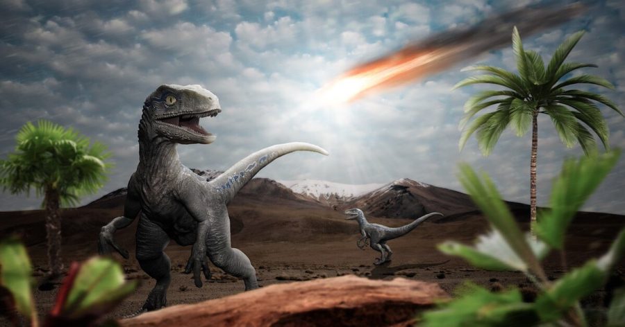Asteroid causes mass extinction of dinosaurs