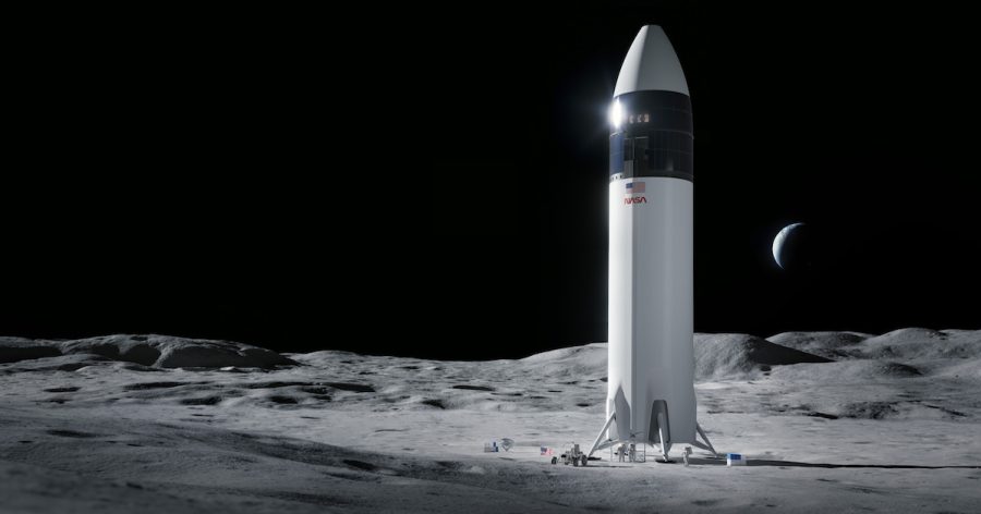 SpaceX Moon landing mission
