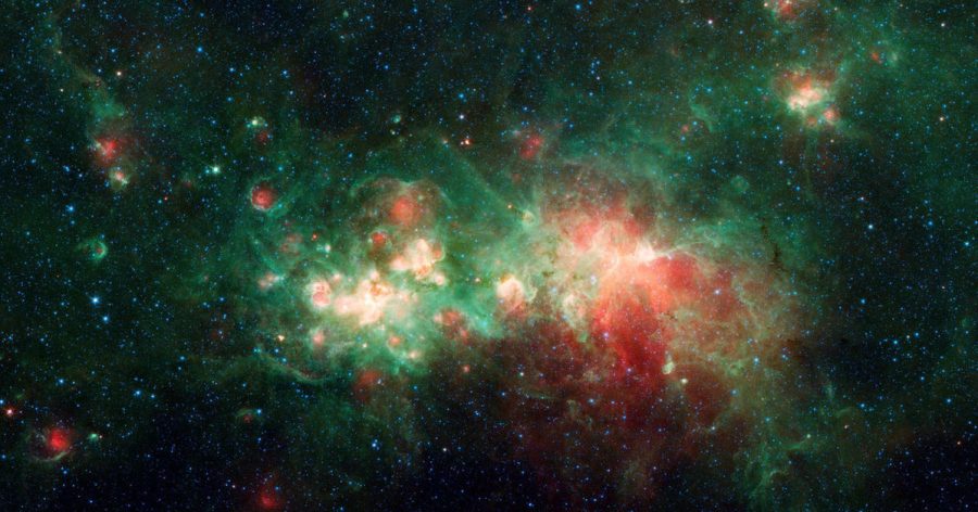 Star forming nebula W51
