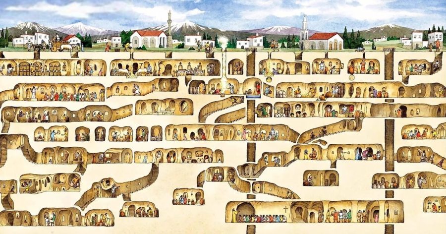 Derinkuyu underground city Turkey